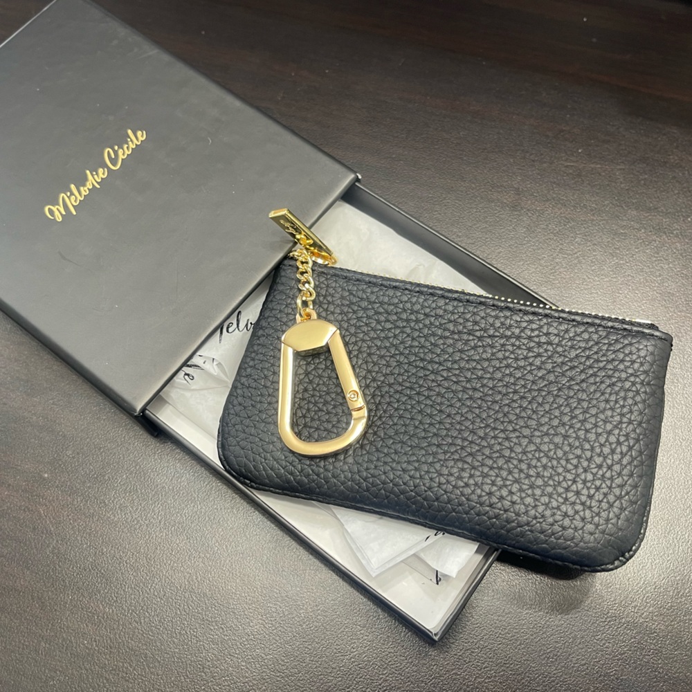 DUYP Melodie Cecile - Togo Leather Key Pouch - BRAND NEW 🖤